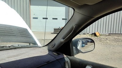 08 Silverado 2500 Passenger Right A Pillar Trim Windshield Post Panel Ebony 19D