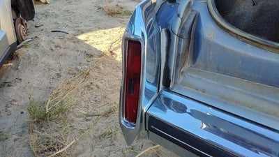 80-84 Deville Sedan Driver Left Tail Light Brake Lamp Oem With Chrome Extension
