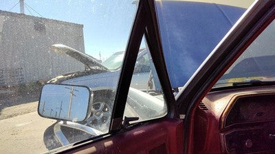 1980-91 Ford F150 Driver Left Front Vent Window Small Door Glass With Frame Oem