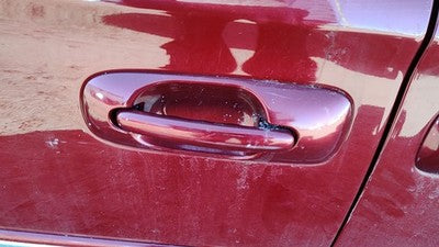 01-07 & Country Passenger Right Rear Outside Door Handle Back Inferno Red Prh