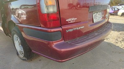 1997-2000 Chevy Venture Rear Bumper Cover Assembly Oem Back 72u Medium Redfire