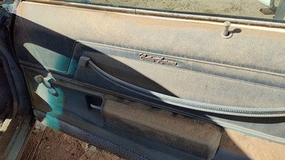 75 Cutlass Supreme Passenger Right Front Inside Door Trim Panel 2 Dr Coupe Blue