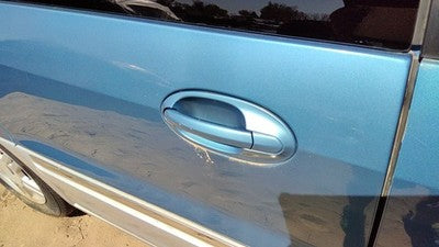 99-03 Ford Windstar Passenger Right Rear Outside Door Handle Oem Back Blue Lv Ts