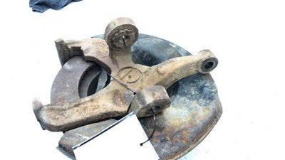 81-85 Ford F150 Driver Left Front Spindle Steering Knuckle With Wheel Hub Rotor