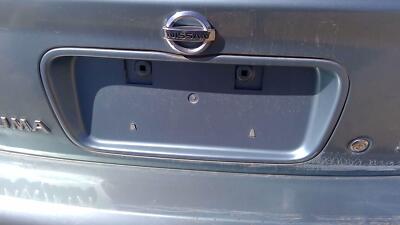 2002 Nissan Maxima License Plate Trim Surround Panel Oem Tail Trunk Finish
