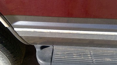 1999 Chevy Tahoe Passenger Right Rear Moulding From Door Oem Back Trim Strip