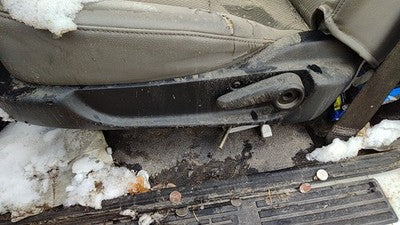 2010 Ford Ranger Driver Left Side Seat Trim Panel Oem Gray