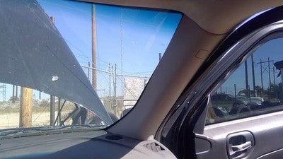 2017 Jeep Patriot Passenger Right A Pillar Trim Windshield Post Panel Gray Dv