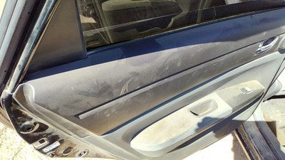 04-05 Prius Driver Left Rear Door Trim Panel With Switches Back 18 Dark Gray