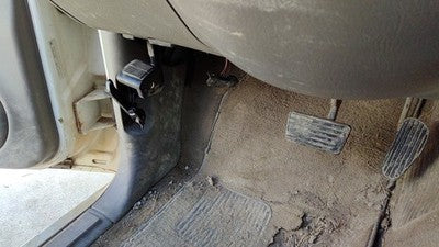 1999 S10 Blazer Driver Left Lower Kick Trim Panel Oem Gray 92H