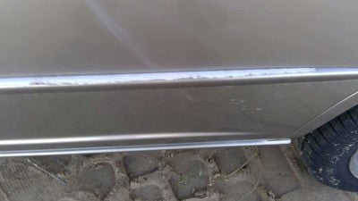 01-05 Honda Civic Driver Left Rear Moulding From Door Oem Back Trim Strip Silver
