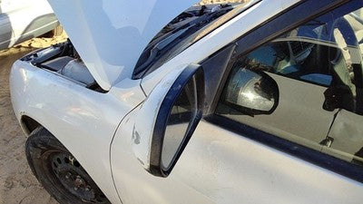 01-06 Hyundai Elantra Driver Left Side Mirror Door Mounted Oem White 876102D110