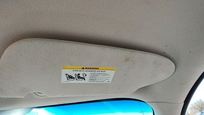 2006-2009 Pt Cruiser Passenger Right Sun Visor Oem Gray Da 1Ek29dw1aa