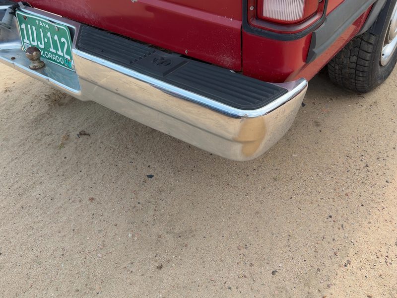 1987-1996 Dodge Dakota (mid-size) Rear Bumper Assembly