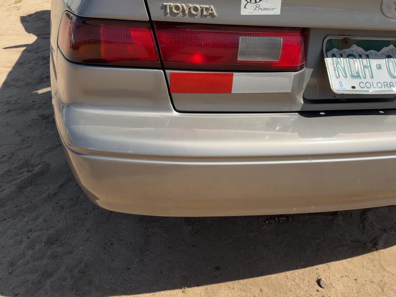 1997-1999 Toyota Camry Rear Bumper Assembly