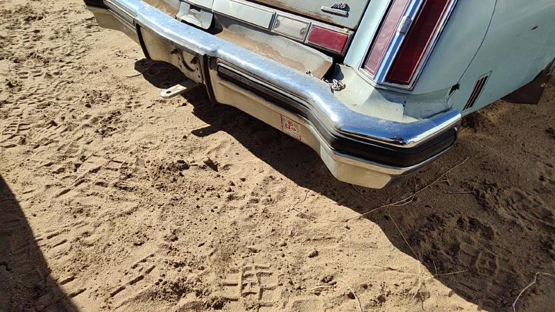 1974-1977 Cutlass (also See Calais 85-88) Rear Bumper Assembly