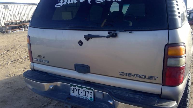 2001-2006 Chevrolet Tahoe Trunk/Decklid/Hatch/Tailgate