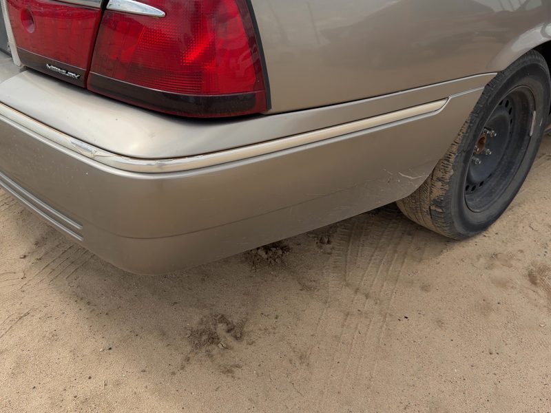 1998-2011 Mercury Grand Marquis (79 & Up) Rear Bumper Assembly