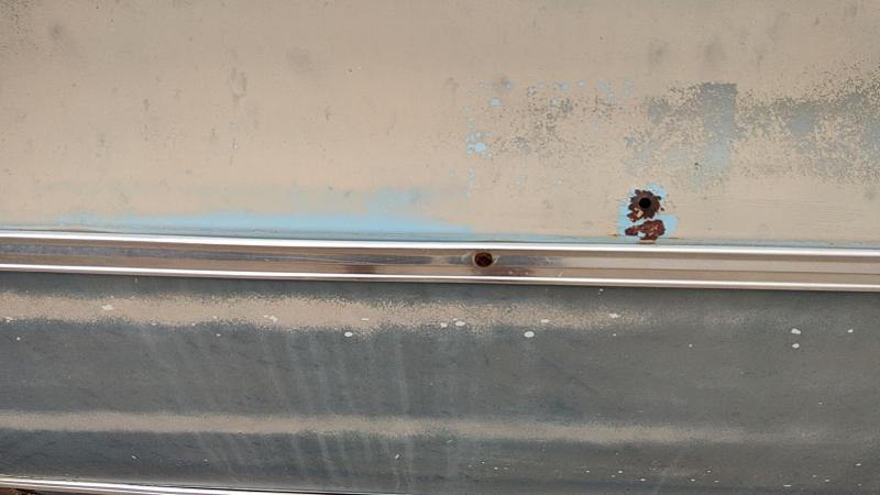 1973 Chevrolet Pickup 10 Series Front Door Moulding RH
