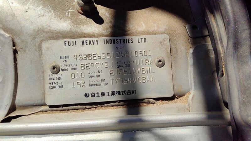 2001-2004 Subaru Legacy/ Outback Transmission Assy.