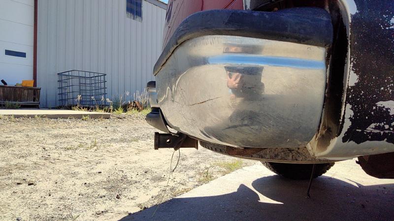 1999-2007 Ford F250 Super Duty Pickup Rear Bumper Assembly