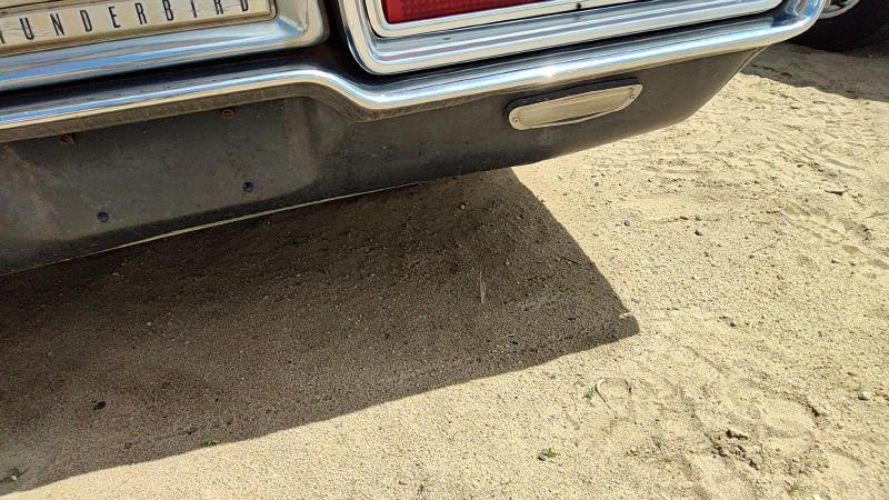 2064-2066 Thunderbird Rear Bumper Assembly