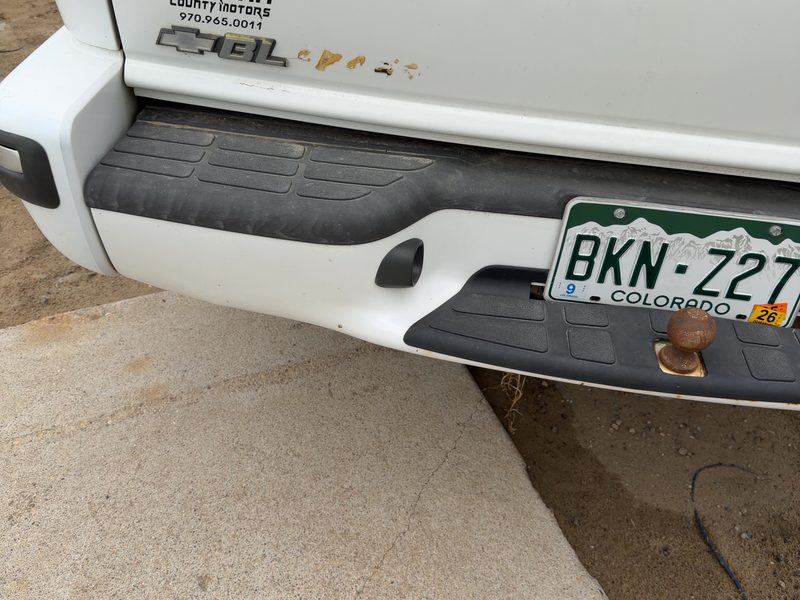 1998-2005 Blazer S10/jimmy S15 Rear Bumper Assembly