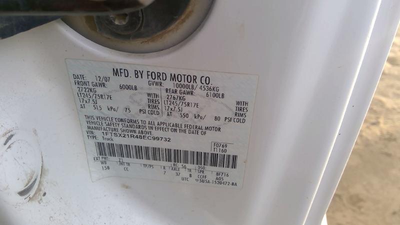 2008 Ford F250 Super Duty Pickup Transmission Assy.