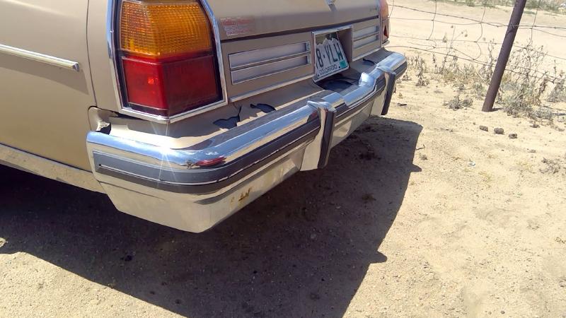 1980-1985 Oldsmobile Eighty-eight (80 & Up) Rear Bumper Assembly