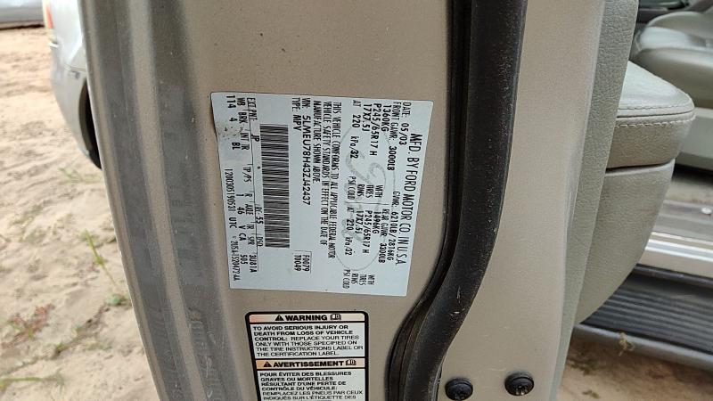 2002-2004 Lincoln Aviator Axle Shaft RH