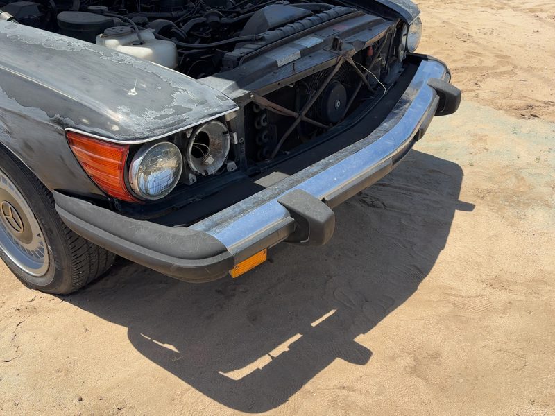 1974-1989 Mercedes 450 Front Bumper Assy.