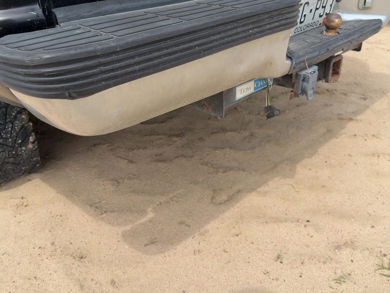 1988-2000 Chevrolet Pickup 1500 Series Rear Bumper Assembly