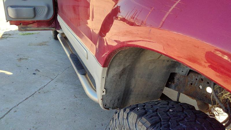 1999-2007 Ford F250 Super Duty Pickup Fender RH