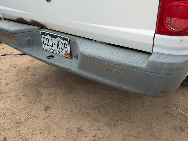 2005-2011 Dodge Dakota (mid-size) Rear Bumper Assembly