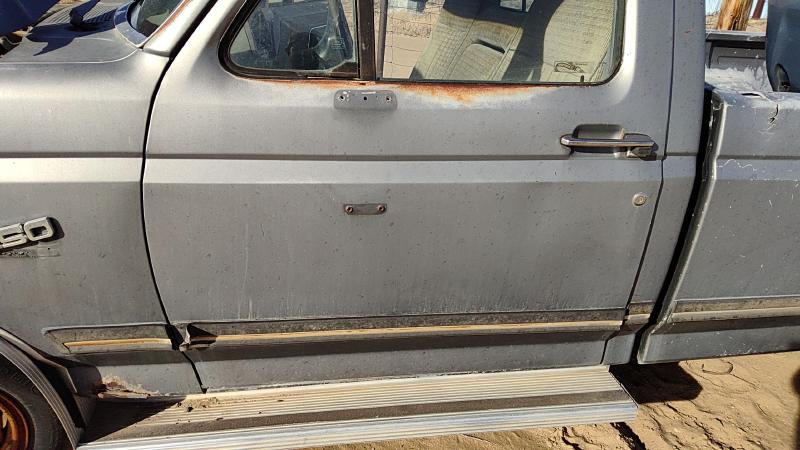 1987-1993 Ford Pickup F250 Series Front Door LH