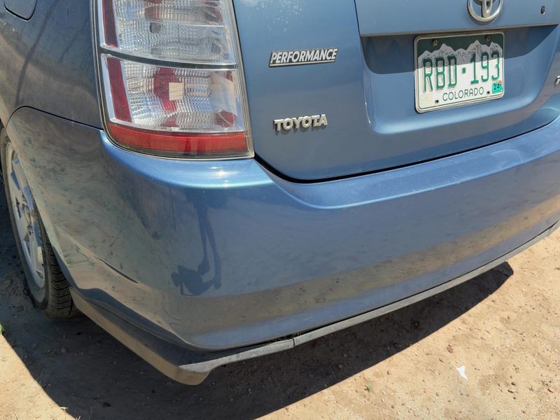 2004-2009 Toyota Prius Rear Bumper Assembly