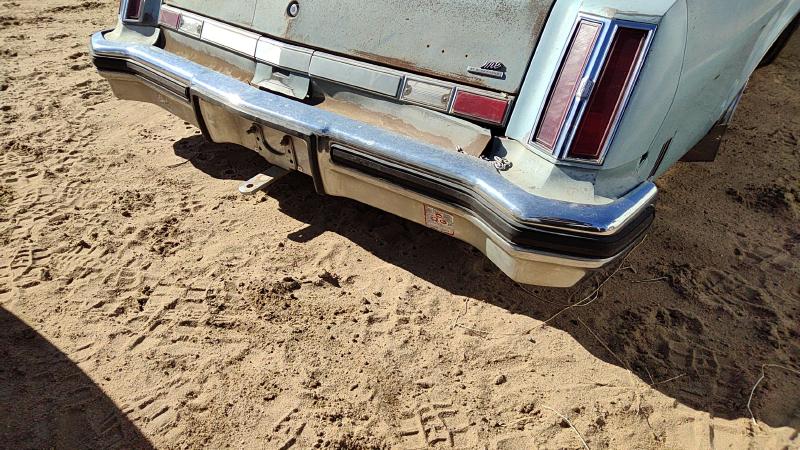 1974-1977 Cutlass (also See Calais 85-88) Rear Bumper Assembly