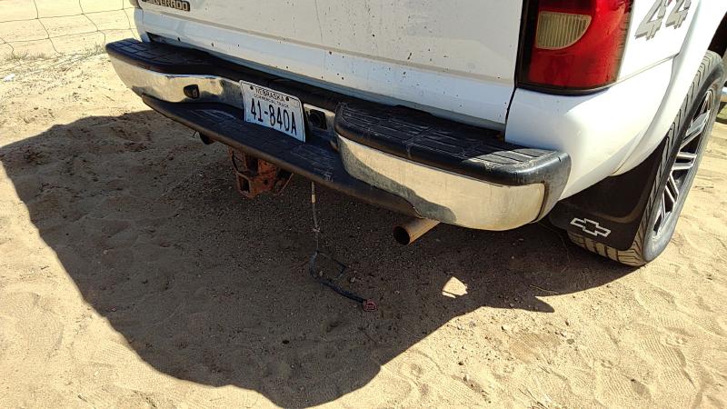 1999-2007 GMC Sierra 1500 Pickup Rear Bumper Assembly