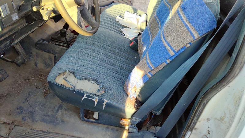 1993 GMC Pickup 2500 Series Front Seat