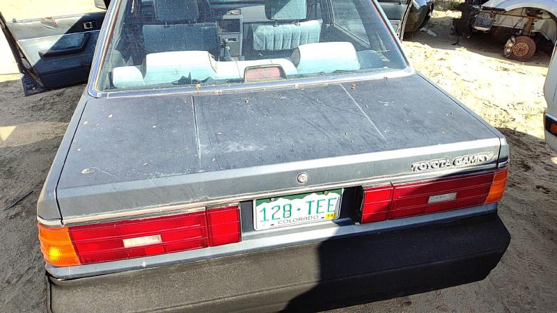 1983-1986 Toyota Camry Trunk/Decklid/Hatch/Tailgate