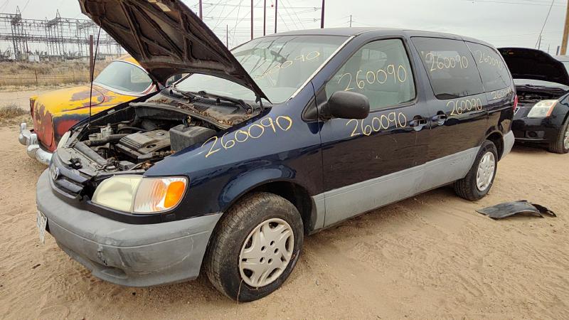 1998-2003 Toyota Sienna Trunk/Decklid/Hatch/Tailgate