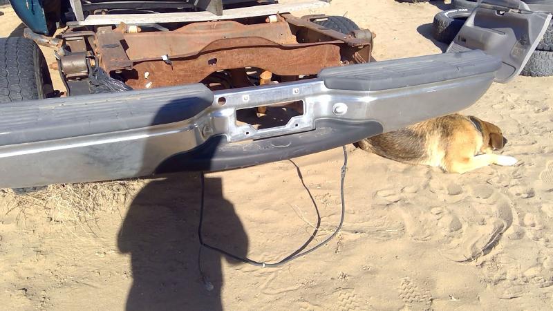 1999-2007 Ford F250 Super Duty Pickup Rear Bumper Assembly