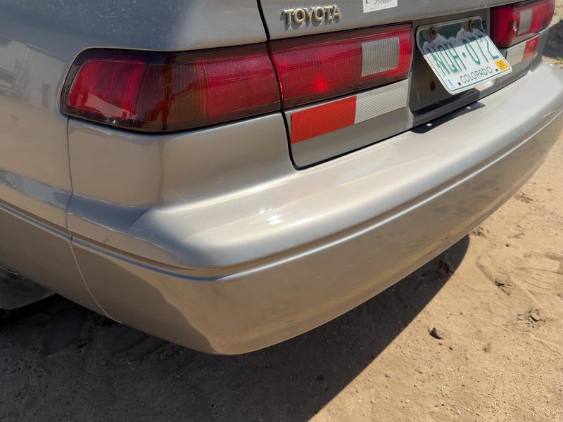 1997-1999 Toyota Camry Rear Bumper Assembly