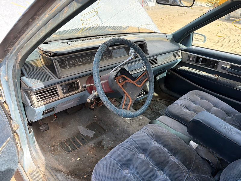 1986 Oldsmobile Eighty-eight (80 & Up) Vehicle Unit Complt.