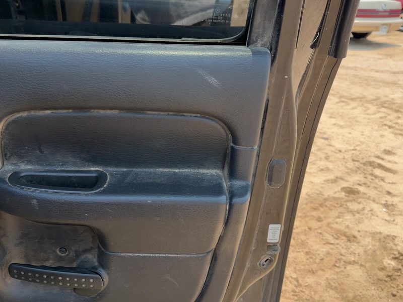 2002-2005 Dodge Ram Pickup 1500 Series Rear Door Trim Panel RH
