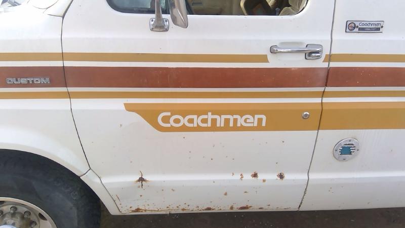 1975-1991 Ford Van E250 Front Door LH
