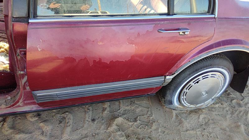 1986-1991 Oldsmobile Eighty-eight (80 & Up) Rear Door LH