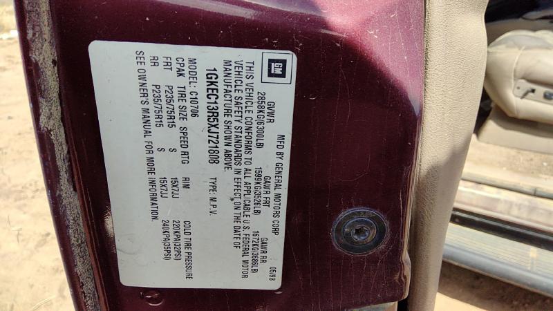 1988-2002 GMC Yukon Fender LH