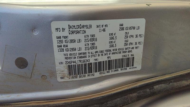 2001-2007 Dodge Caravan Axle Shaft RH