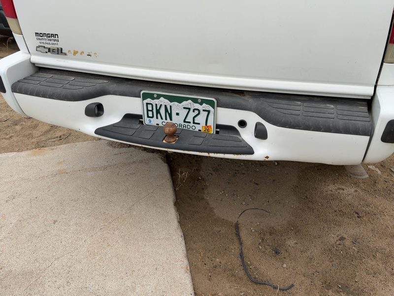 1998-2005 Blazer S10/jimmy S15 Rear Bumper Assembly